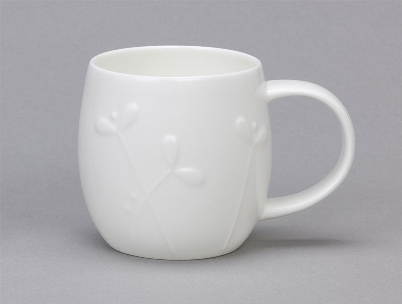 Plum Mug 'Cress' Design