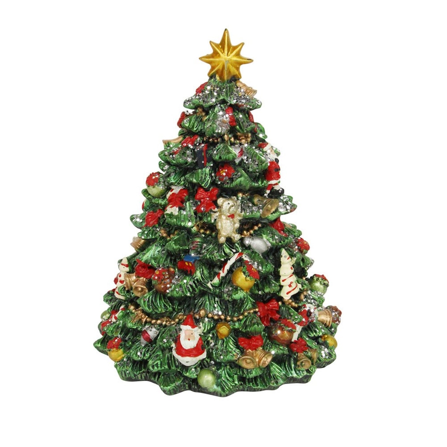 Revolving Christmas Tree Music Box