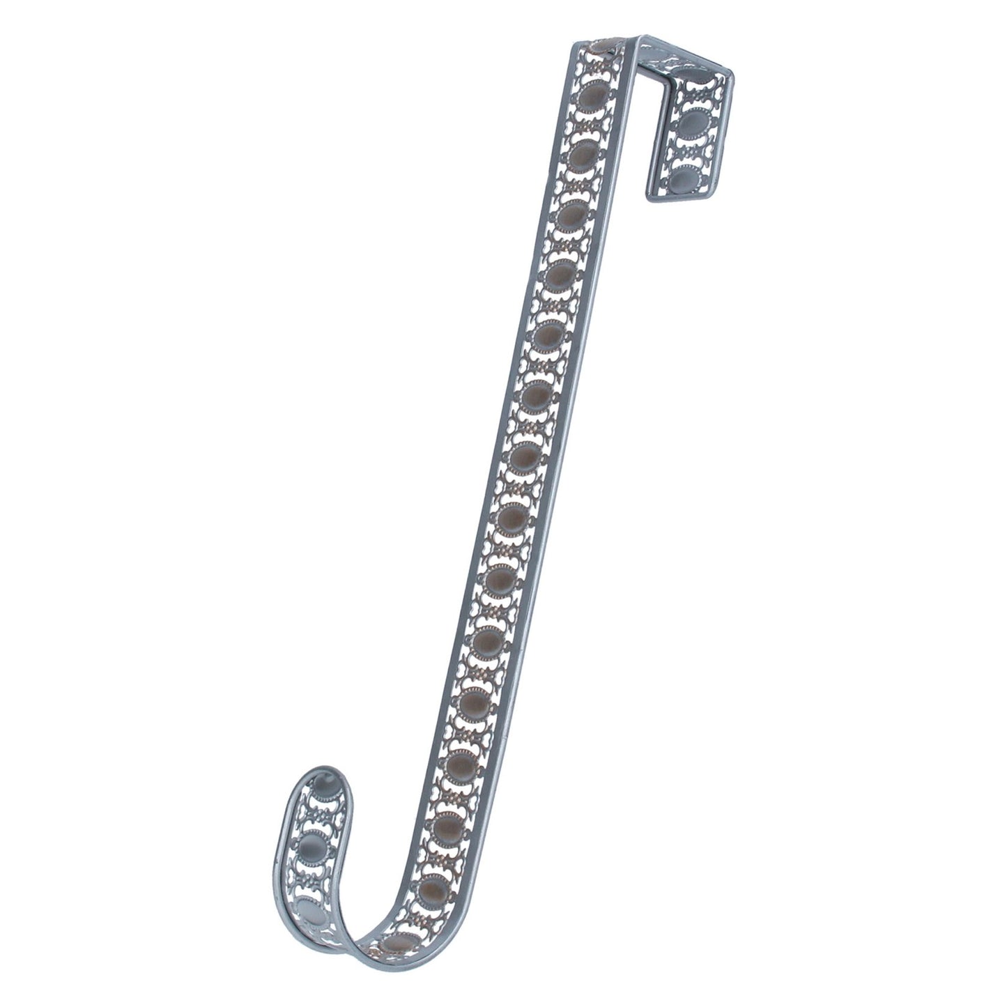 Silver with Gold Metal Wreath Hanger