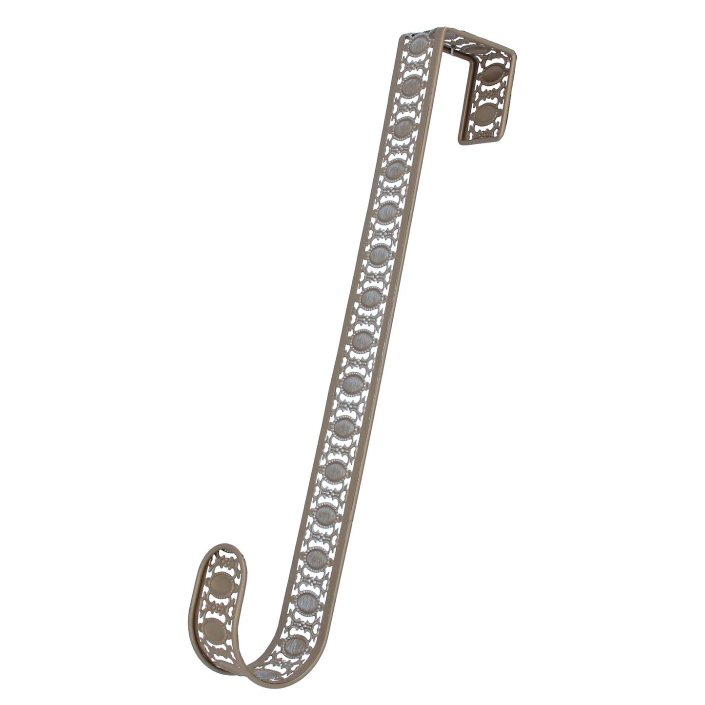 Gold with Silver Metal Wreath Hanger