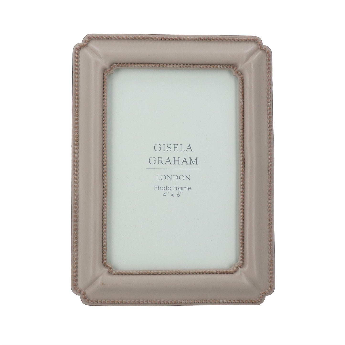 Resin Picture Frame (4x6") 19cm - Taupe Classic"