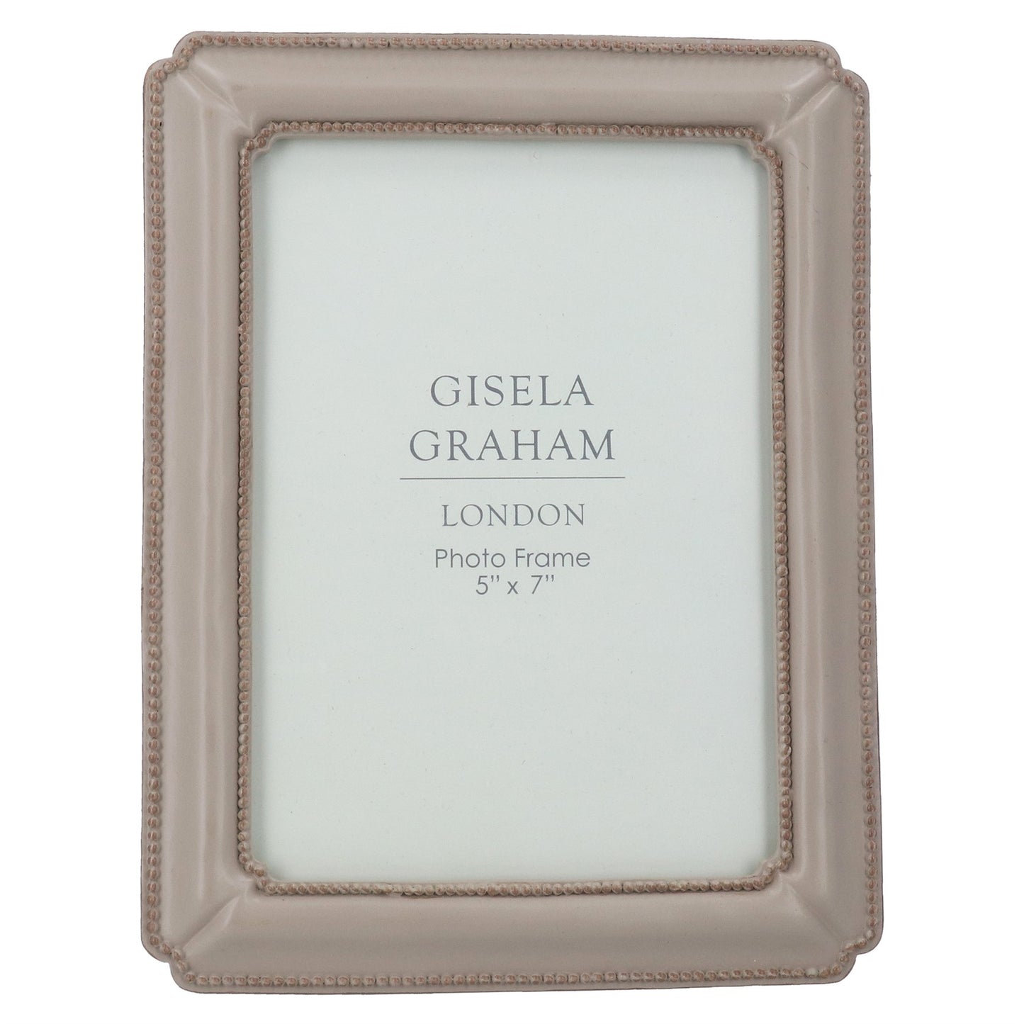 Resin Picture Frame (5x7") 21.8cm - Taupe Classic"