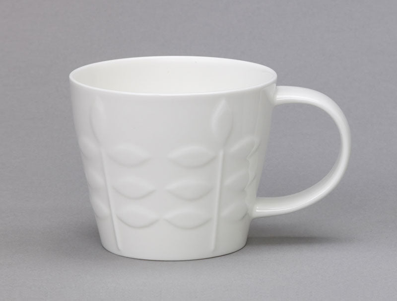 Tubby Mug 'Vertical Leaf' Design