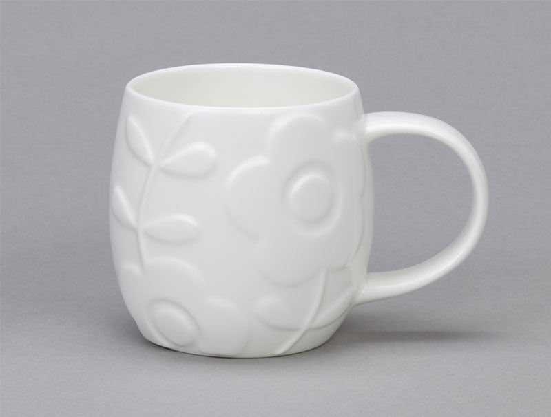 Plum Mug 'Flower' Design