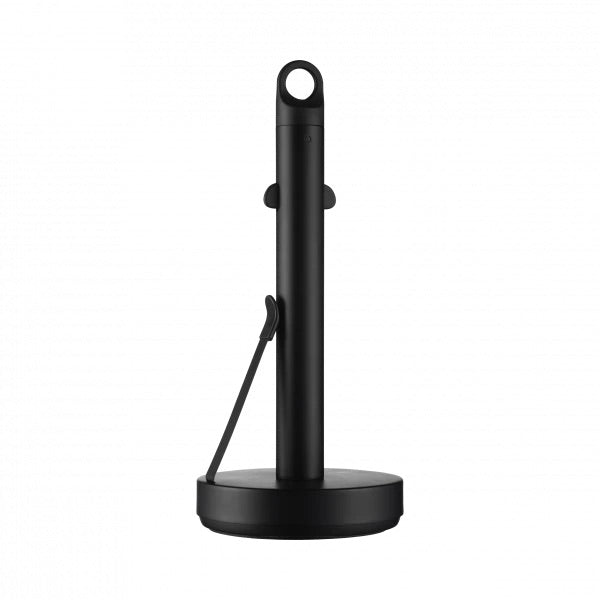Black Loop Kitchen Towel Holder