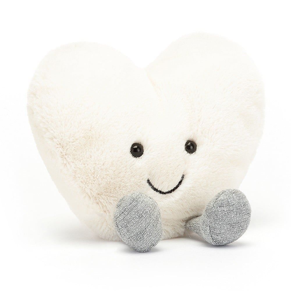 Amuseable Cream Heart Little