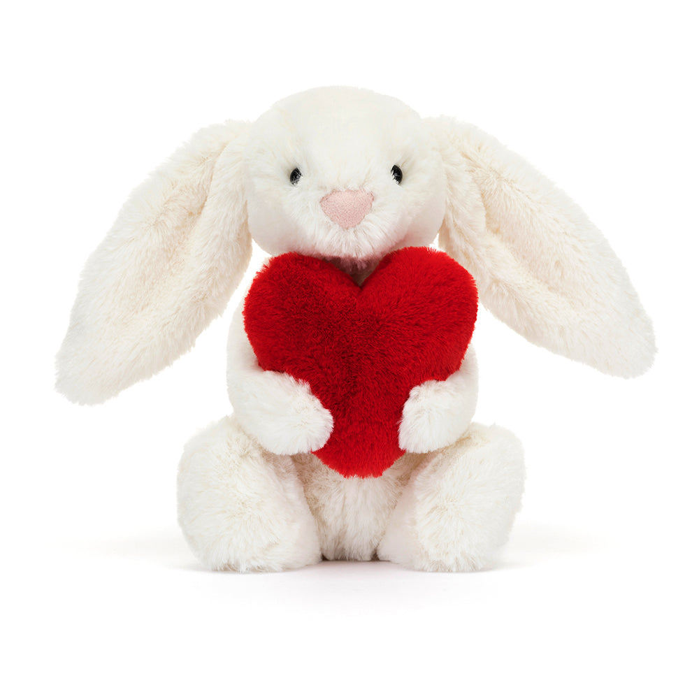 Bashful Red Love Heart Bunny Little (Small)