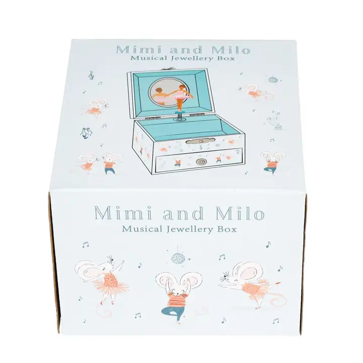 Musical jewellery box - Mimi and Milo