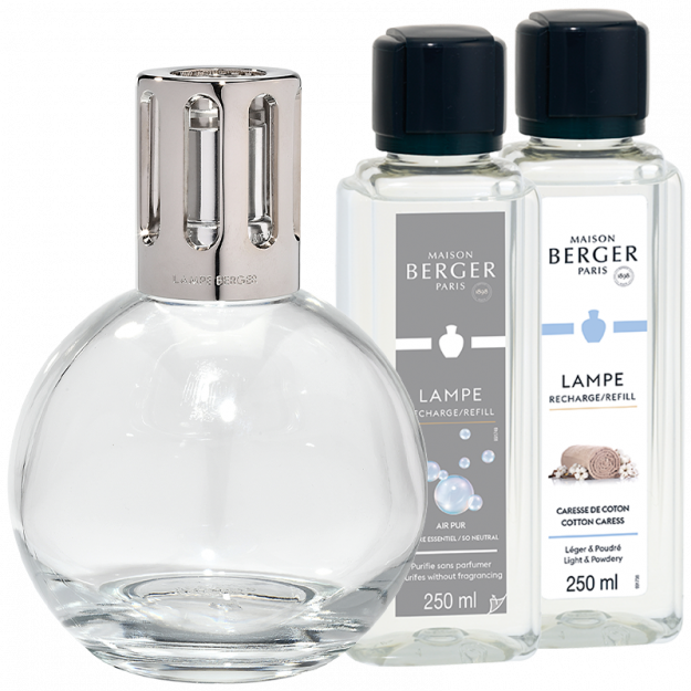 Essential Round Fragrance Lamp Gift Pack