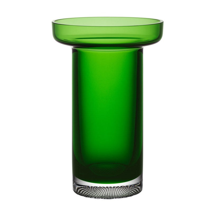 Kosta Boda Limelight Rose Vase Green 230mm