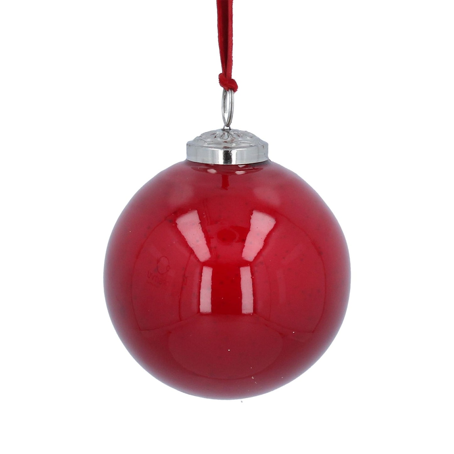 Large Red Pearl Bauble