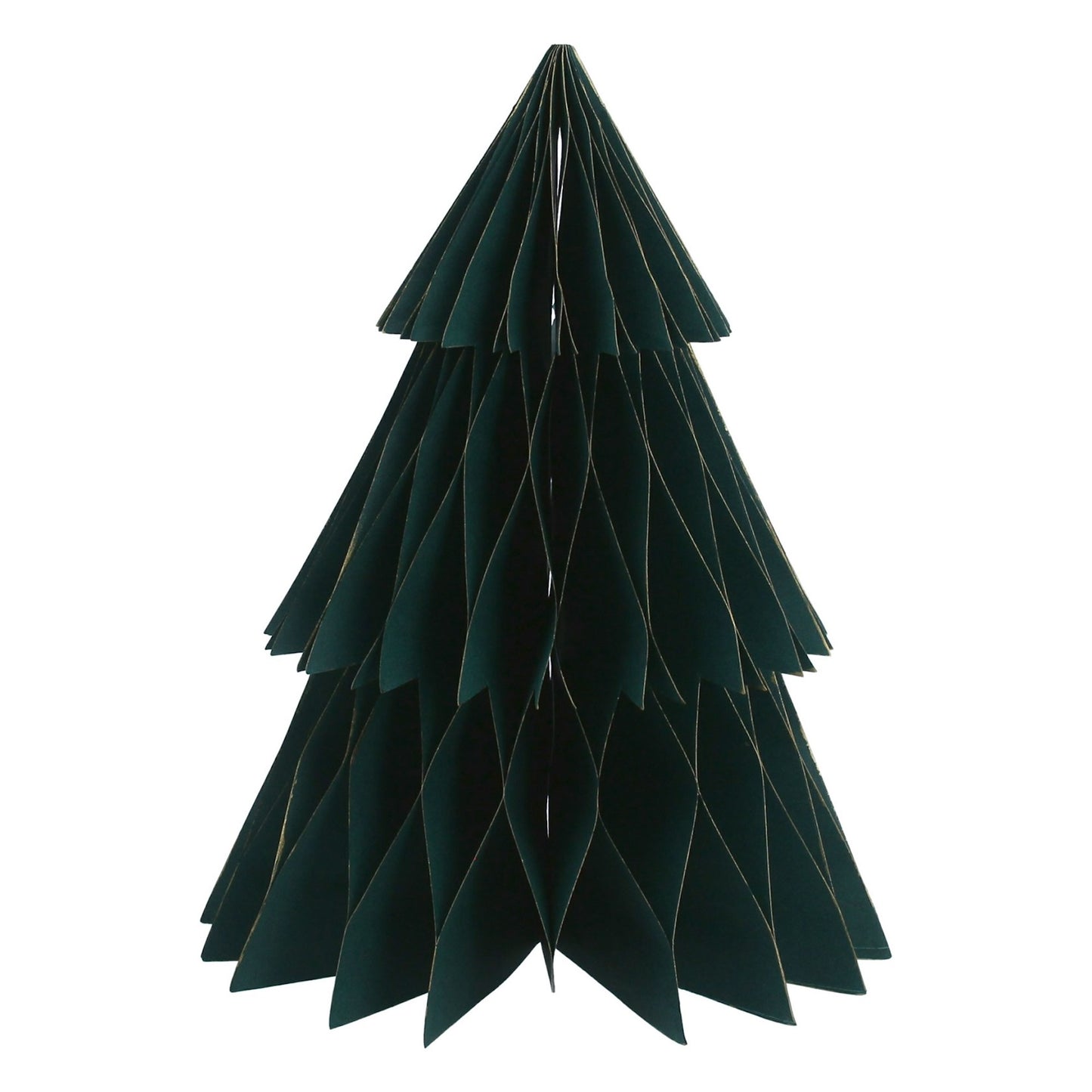 Green Paper Honeycomb Tree Ornament