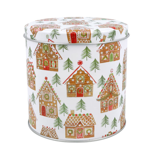 Metal Chocolate Tin 10cm - Gingerbread House