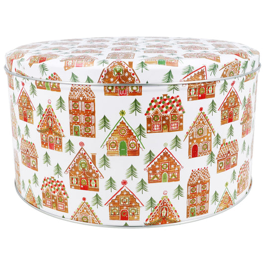 Metal Cake Tin 12cm - Gingerbread House