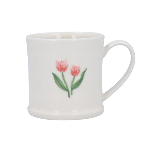 Stoneware Mini Mug 7cm - Tulips
