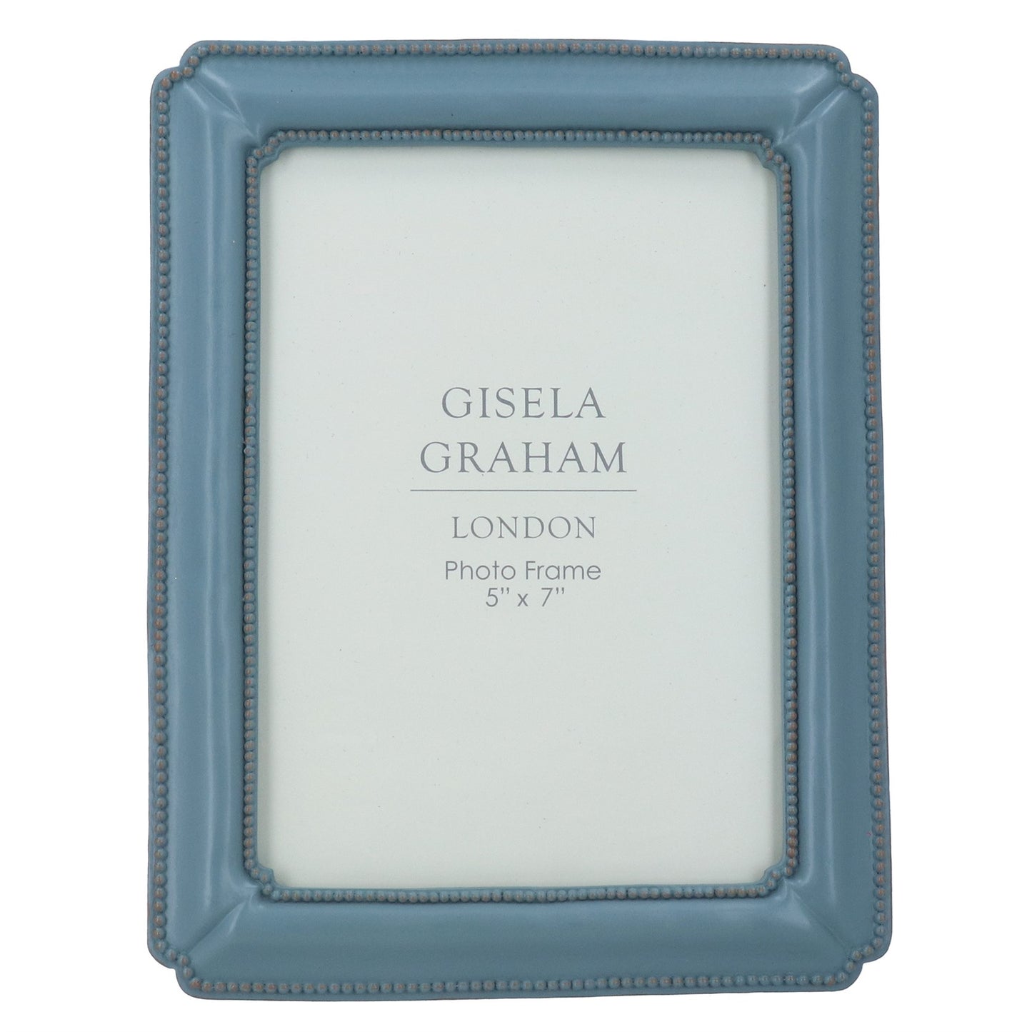 Resin Picture Frame (5x7") 21.8cm - Petrol Blue Classic"