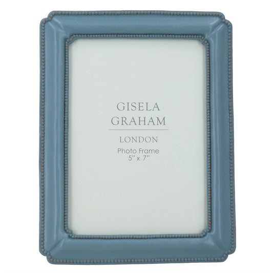 Resin Picture Frame (5x7") 21.8cm - Petrol Blue Classic"