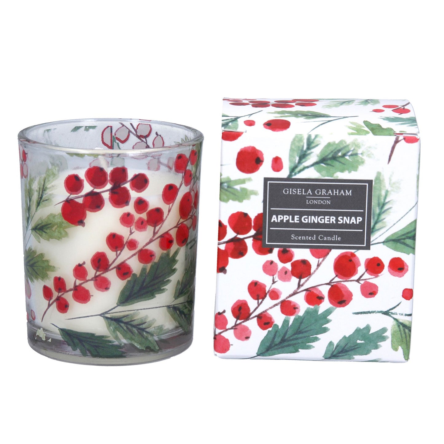 Scented Boxed Candle 8cm - Red Berries