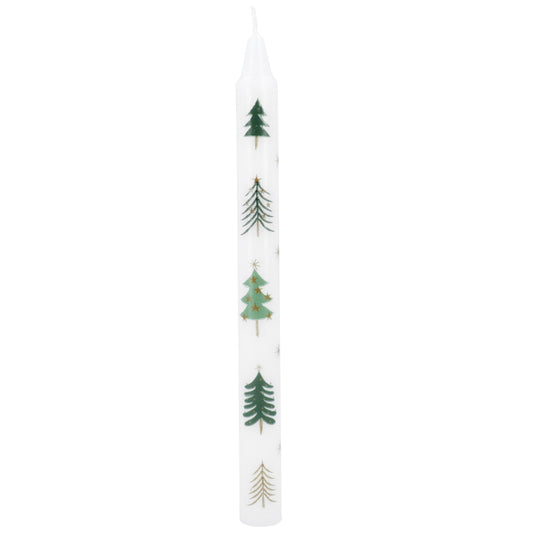 Taper Candle 23cm - Trees