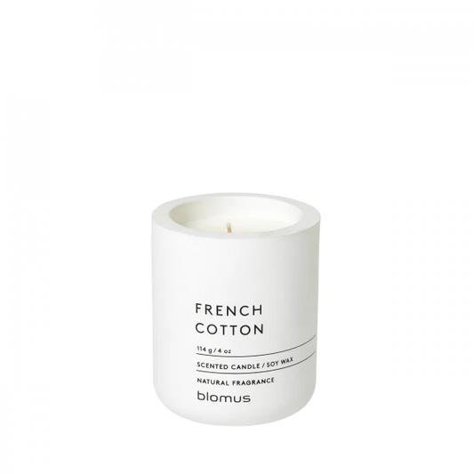 Small French Cotton Scented Candle