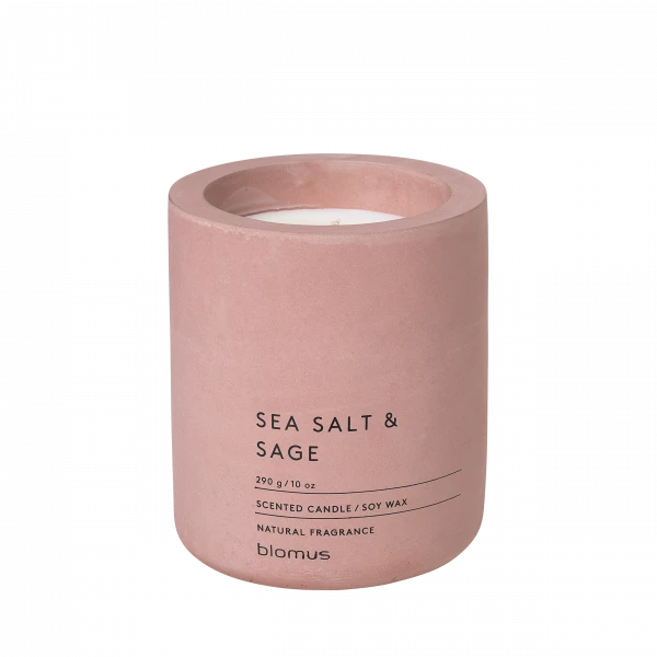 Large Sea Salt & Sage Scented Candle