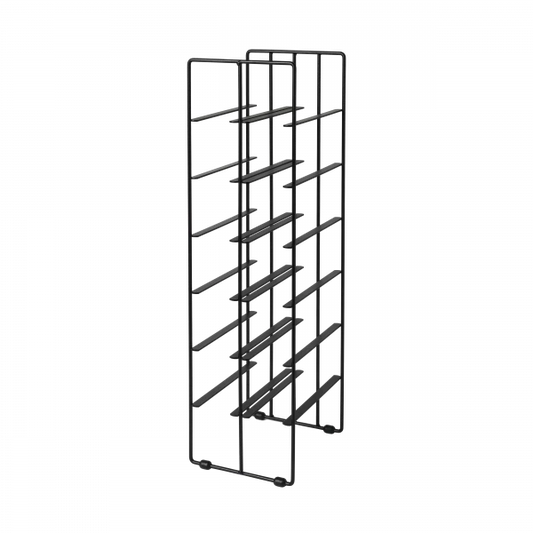 Black Pilare Wine Bottle Rack