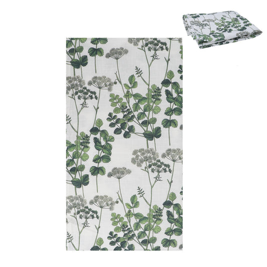 Spring Hedgerow Cotton Tablecloth 240 x 135cm