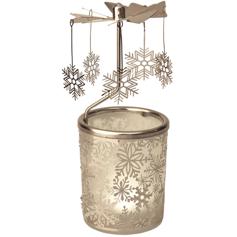 Carousel with Snowflake Decoration