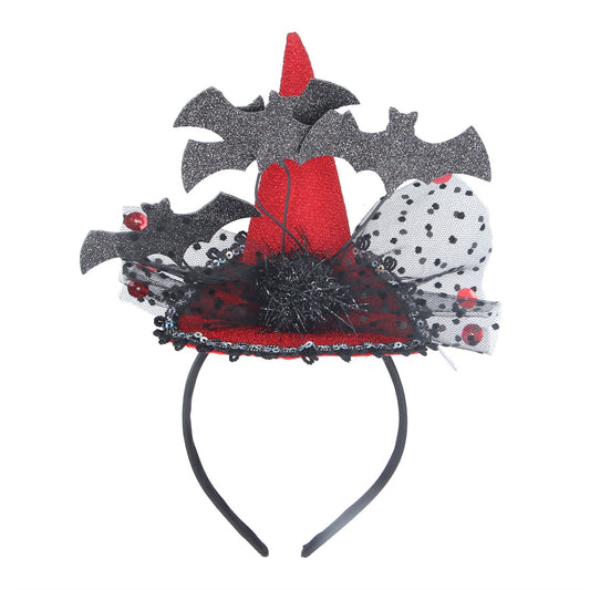 Red Witch Hat Headband