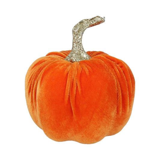 Orange Plush Pumpkin 13cm