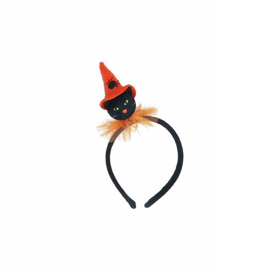 Spooky Halloween Cat Headband