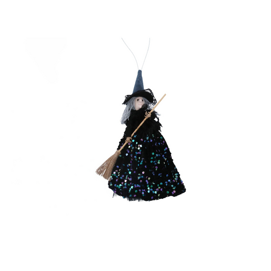 Blue Witch Sequin Dec 30cm