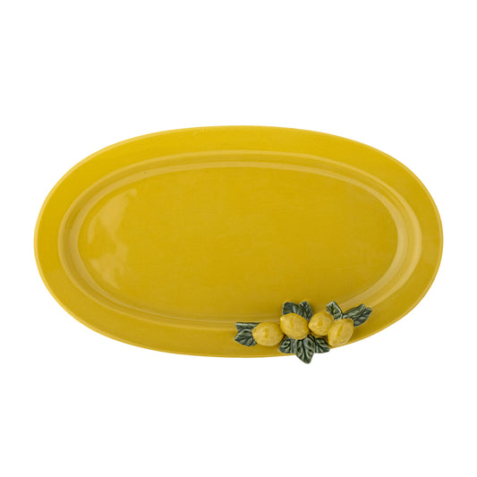 Yellow Limone Serving Plate