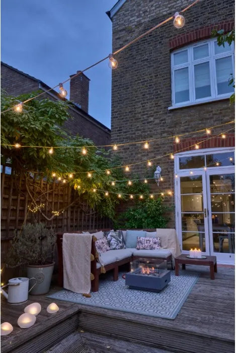 Teal Outdoor/Indoor Festoon Lights