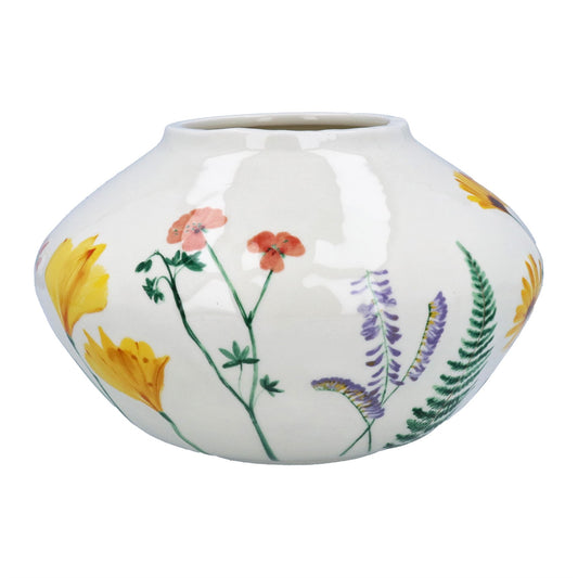 Floral Bowl Vase