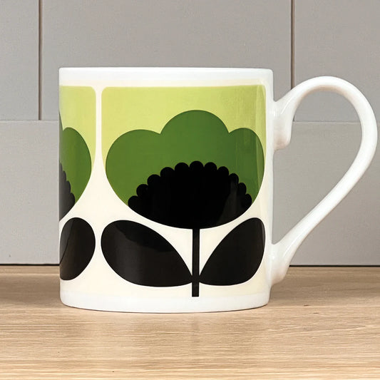 Orla Kiely Spring Bloom Green Mug