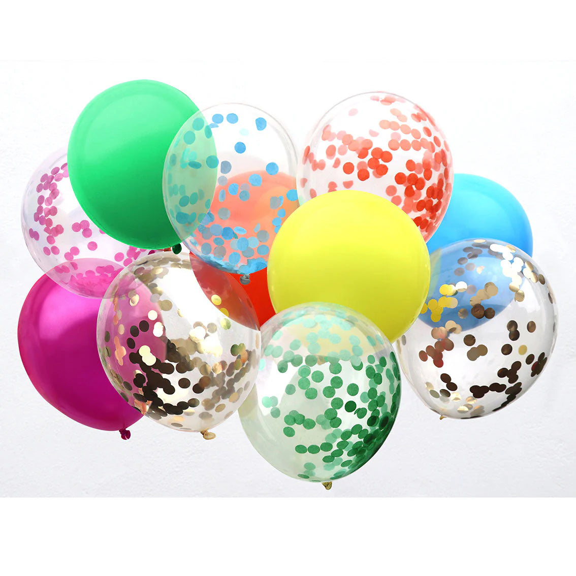 Pack of 12 Confetti Balloons