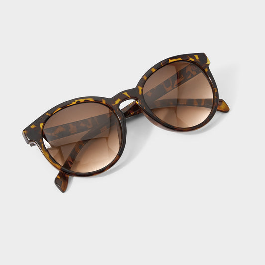 Geneva Brown Tortoiseshell Sunglasses