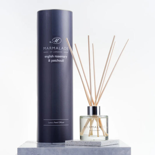 English Rosemary & Patchouli Reed Diffuser Gift Boxed 100ml