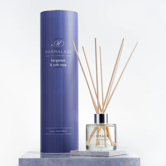 Bergamot & Soft Rose Reed Diffuser Gift Boxed 100ml