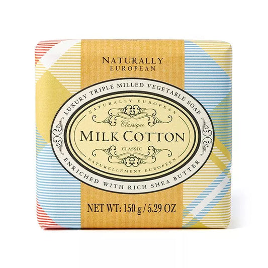 Naturally European Milk Cotton Soap Bar